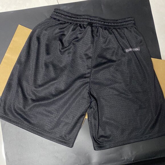 Chrome Hearts Logo Printed Mesh Varsity Shorts - Picture 5 of 6